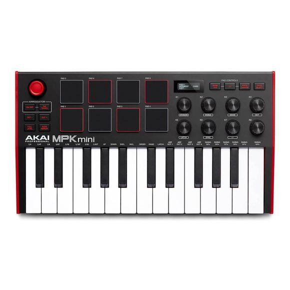 Akai MPK Mini MK3 USB MIDI keyboard med 25 mini-tangenter og 8 pads