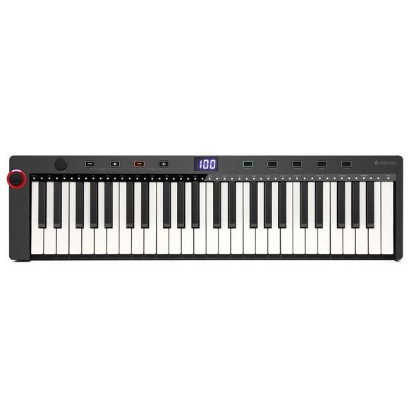 Donner N-49 MIDI keyboard med 49 fullstørrelse tangenter til hjemmestudio-bruk