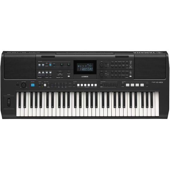 Yamaha PSR-E483 keyboard med 61 anslagsfølsomme tangenter